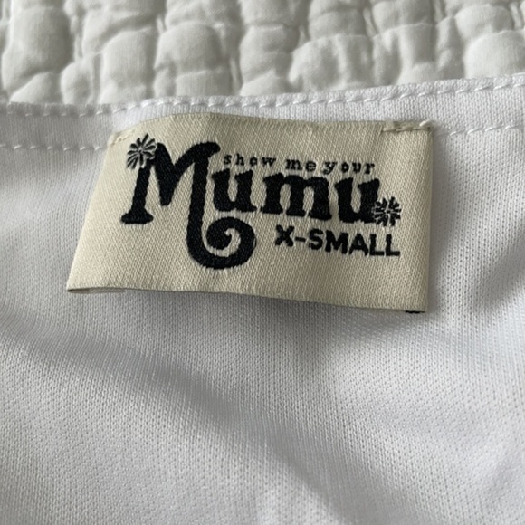 Show Me Your Mumu Disick Ruffle Dress White - Picture 3 of 9